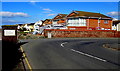 Bend beyond the northern end of Marine Parade, Tywyn