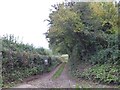 Footpath and track from Ashill to Stover