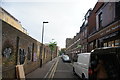 View along Woodseer Street from Brick Lane