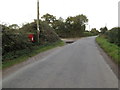 TM0893 : Abbey Road & Woodhall Farm Postbox by Geographer