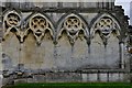 Thornton Abbey: Tracery in the ruined chapter house 1