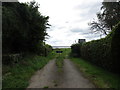 Gate at the end of Woodend Lane