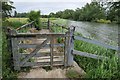 SP4201 : Footbridge on the Thames Path by Philip Halling