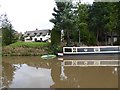 Thatched house by canal at Beeston