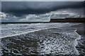 NZ6621 : Storms at Saltburn by Oliver Mills