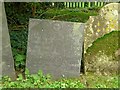 Belvoir Angel headstone. Redmile churchyard