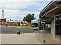 Bus stop at Blackpool Victoria Hospital