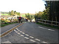 NY4624 : Crossing the Bailey Bridge at Pooley Bridge by David Purchase