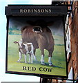 Red Cow name sign, Beam Street, Nantwich