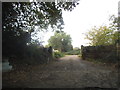 Field entrance on Chequers Lane