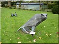 "Seated Boar" by Terence Coventry