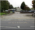 School entrance from Wellington Road, Nantwich