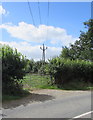 Wires over Leonard Stanley Road, Frocester