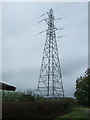 Pylon near Oakfields Farm