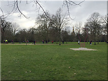 TQ2679 : Sunday cyclists in Kensington Gardens, London by Robin Stott