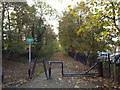 Footpath and cycleway at South Hylton, near Sunderland