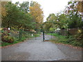 Gated track off Wash Lane