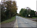 Stocks Lane towards Lower Peover