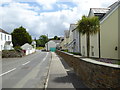 New houses beside the B3289 in St Just in Roseland