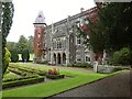 The West front of Newton House, near Llandeilo, Carmarthenshire