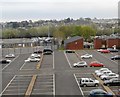 Car park, below the Weston Mill Viaduct