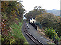 SN7277 : Rhiwfron Station, Vale of Rheidol Railway by John Lucas