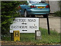 Roadsign on Rectory Road