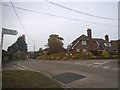 TQ6460 : Road junction in Trottiscliffe by David Howard