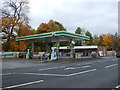 Service station on Mobberley Road (B5085)
