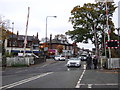 Level crossing on Ashley Road (B5357)