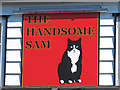 Sign for The Handsome Sam, Canterbury Road