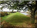 Southern embankment of the Yarrow Reservoir