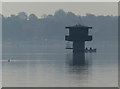 SK9307 : Limnological tower at Rutland Water by Mat Fascione