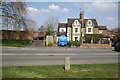 #36 and #34 Marcham Road and entrance to Police HQ car park