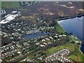 Tannoch Loch from the air