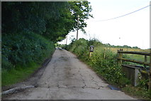 TQ3227 : Track off Bordehill Lane by N Chadwick