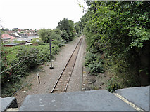 TQ5487 : The Romford to Upminster line heading towards Romford by Phil Gaskin