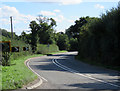 A44 southwards from Fenny Drayton