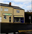 Two Main Street businesses, Cadoxton, Barry