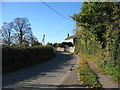 Approaching West End from Wickwar