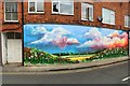 New mural on Horsefair road