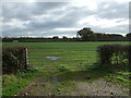 Field entrance off Sudlow Lane