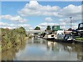 Moorings at Wincham Wharf, Trent & Mersey Canal