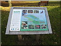 TL1415 : Batford Springs Nature Reserve Information Board by Geographer