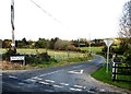 Entering Grinan Lough Road from Greenan Road