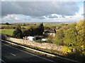 Nant Ddu Road meets the A55