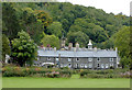 Housing and woodland at Corwen, Denbighshire