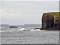 NM3235 : Cliff at the Southeastern end of Staffa by David Dixon