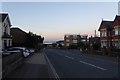 Looking down Mill Hill Road