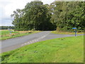 Road junction near Hirsel Law